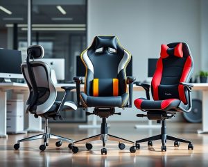 Rodzaje foteli biurowych i ich zastosowania: ergonomia, gaming i rehabilitacja