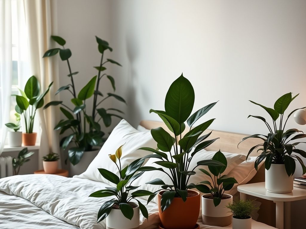 Rośliny do sypialni: jak wybrać gatunki poprawiające sen i oczyszczające powietrze