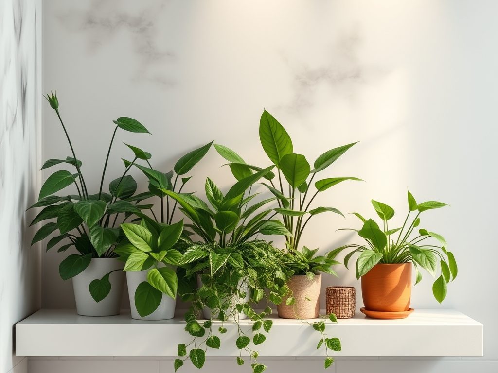 Rośliny do łazienki: jak wybrać gatunki odporne na wilgoć i słabe światło oraz zadbać o ich pielęgnację