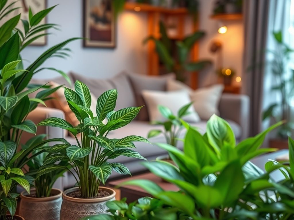 Zielony kącik w salonie: jak go zaplanować i pielęgnować, aby stworzyć zdrową i efektowną przestrzeń