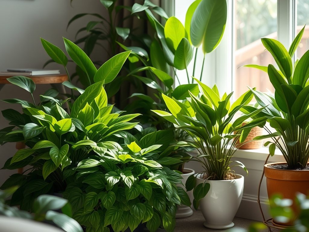 Rośliny do salonu przy oknie północnym: jak wybrać i pielęgnować cieniolubne gatunki dla zdrowej zieleni