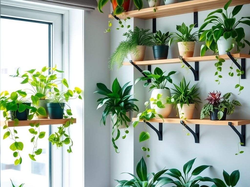 Półki na rośliny do małego mieszkania: jak wybrać i zaplanować zieloną aranżację oszczędzającą miejsce