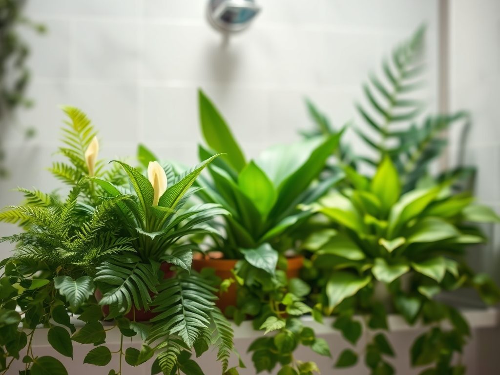 Rośliny na półkę do łazienki: dobór gatunków i zasady pielęgnacji w wilgotnym wnętrzu